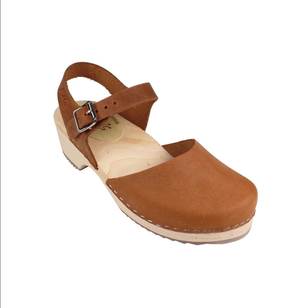 Lotta Stockholm Low Brown Oiled Nubuck size 9.5